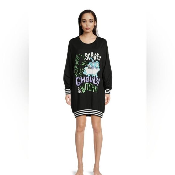 Nwt Disney's Nightmare Before Christmas Women's Sleepshirt - Picture 2 of 9
